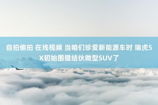 自拍偷拍 在线视频 当咱们珍爱新能源车时 瑞虎5X初始围猎结伙微型SUV了